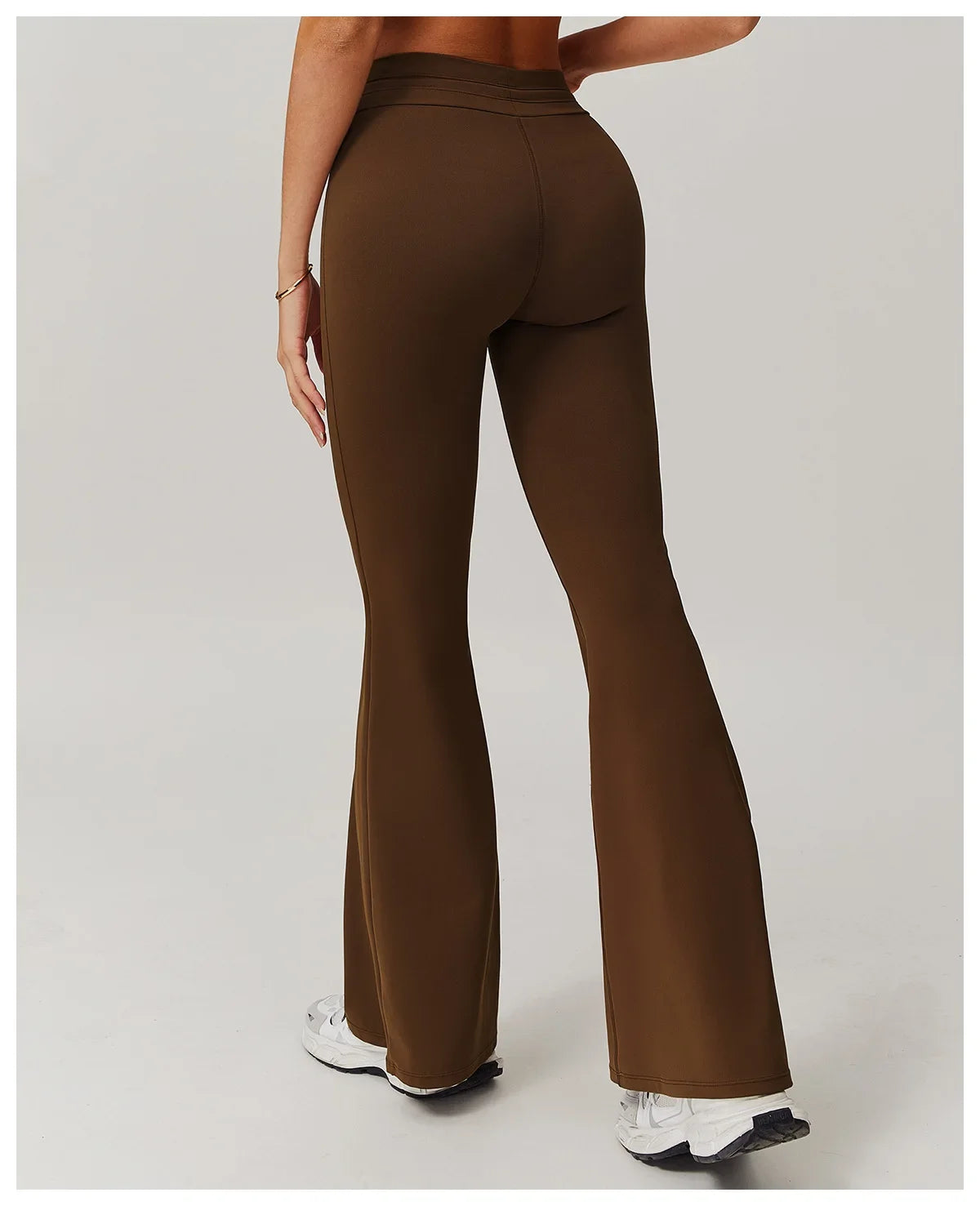 Leggings évasés de Yoga pour femmes, pantalons de Yoga taille haute, pour gymnastique, Fitness, course à pied, cyclisme, sport, pantalon évasé, danse latine