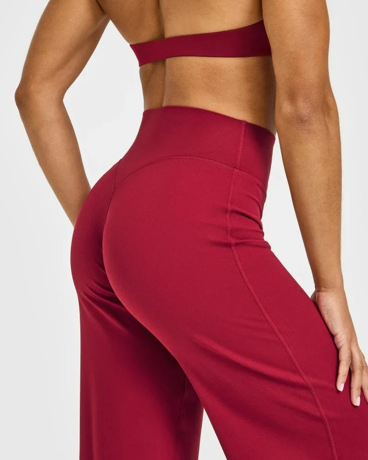 Pantalon de Fitness taille moyenne pour femme | Nude Sensation, Yoga Pilates