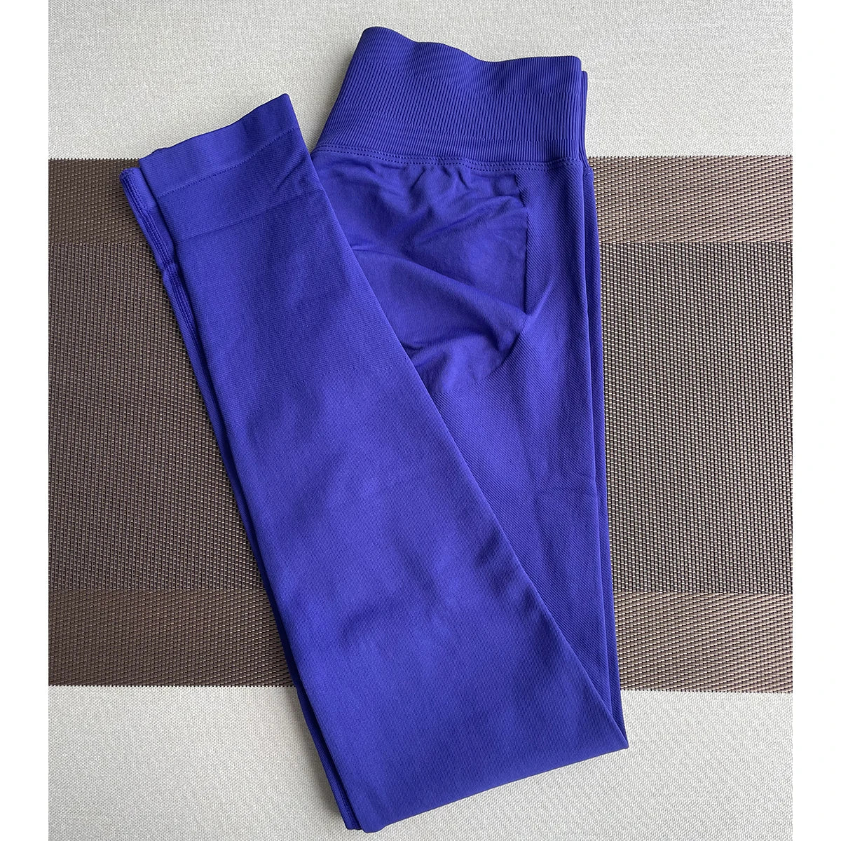 Leggings Gym Femmes Sans Couture Sports Yoga Pantalon Bas Côtelé | Fitness Femme