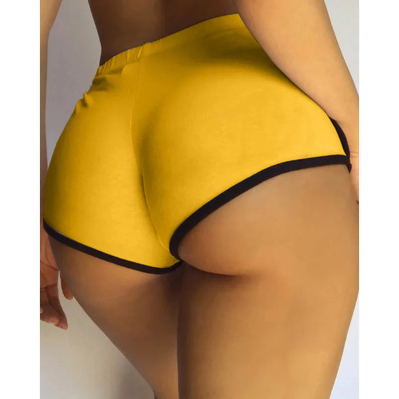 Short Sexy pour filles, pantalon à la mode pour femmes, coupe cintrée, haute élasticité, vêtements de sport, Gym Y2K, court, décontracté, Streetwear, solide, pantalon de course