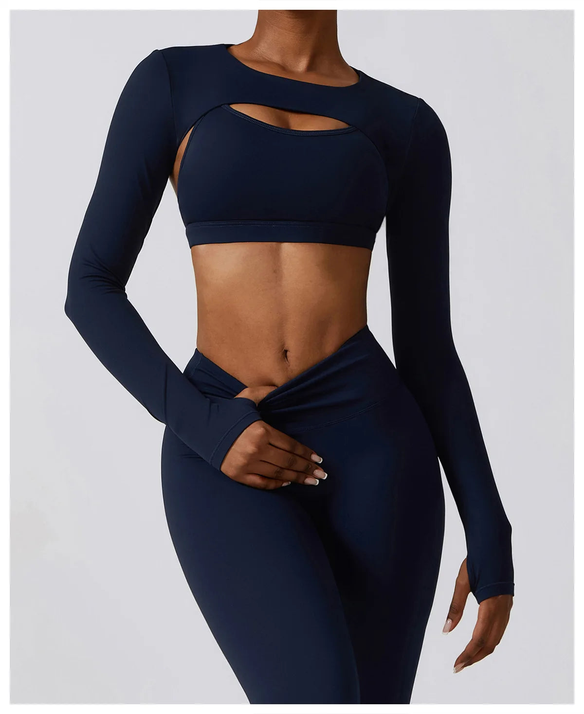 Ensemble 3Pcs Crop Tops Ideal pour Yoga