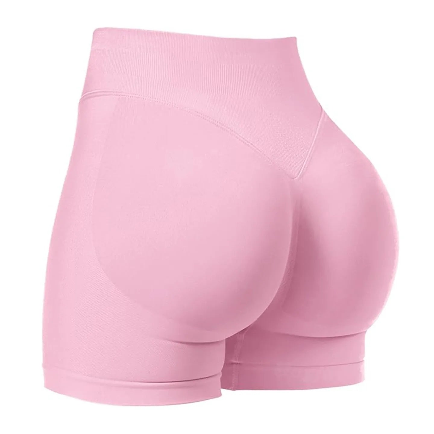 Short Taille basse côtelée sans couture haute élasticité Booty | Fitness Femme
