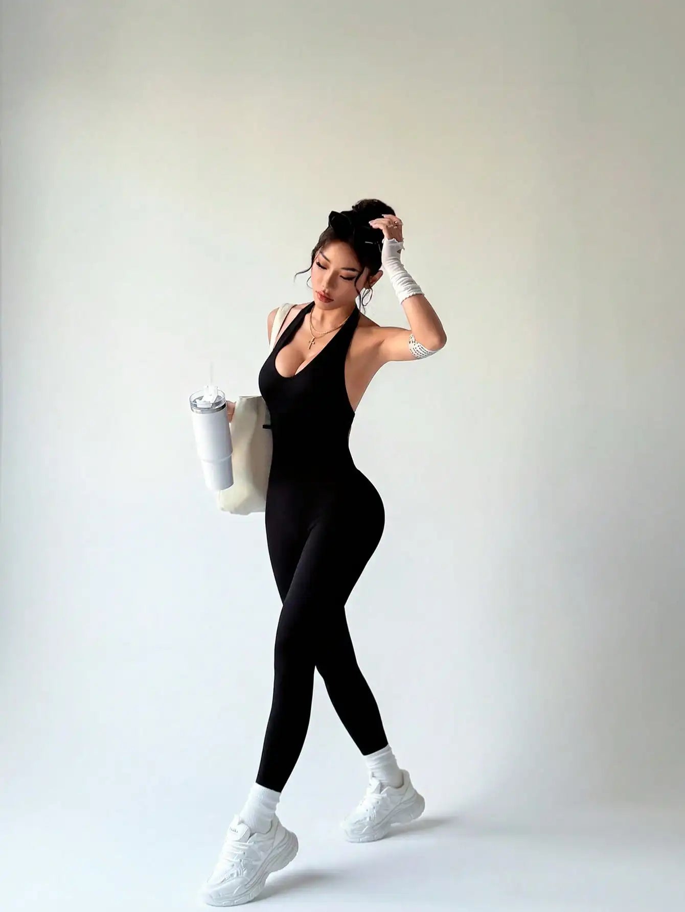 Combinaison de Fitness vêtements de sport courts et slim pour femmes, vêtements de gymnastique, d'entraînement, de Fitness, extensible.