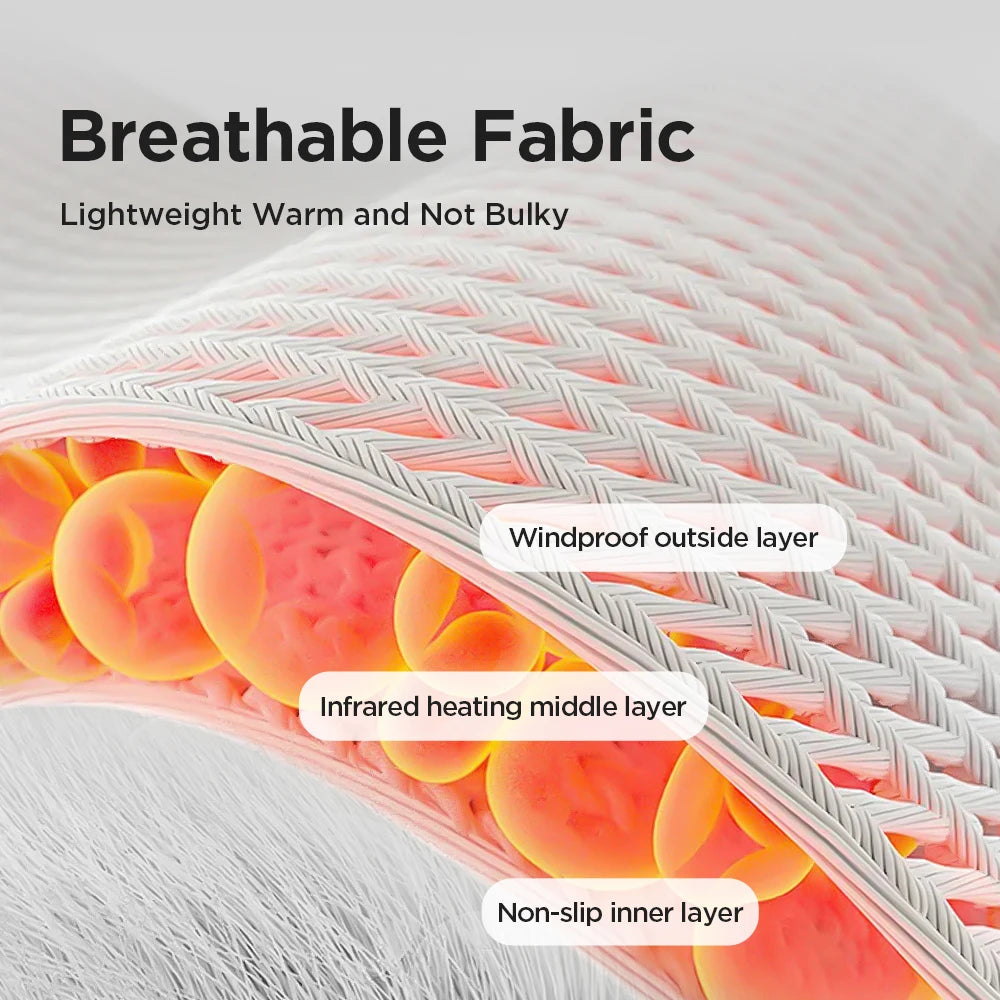 Coussin chauffant sans fil pour cheville, Massage par Vibration électrique, enveloppe chauffante pour les mains, pour poignet et cheville, attelle chauffante Rechargeable