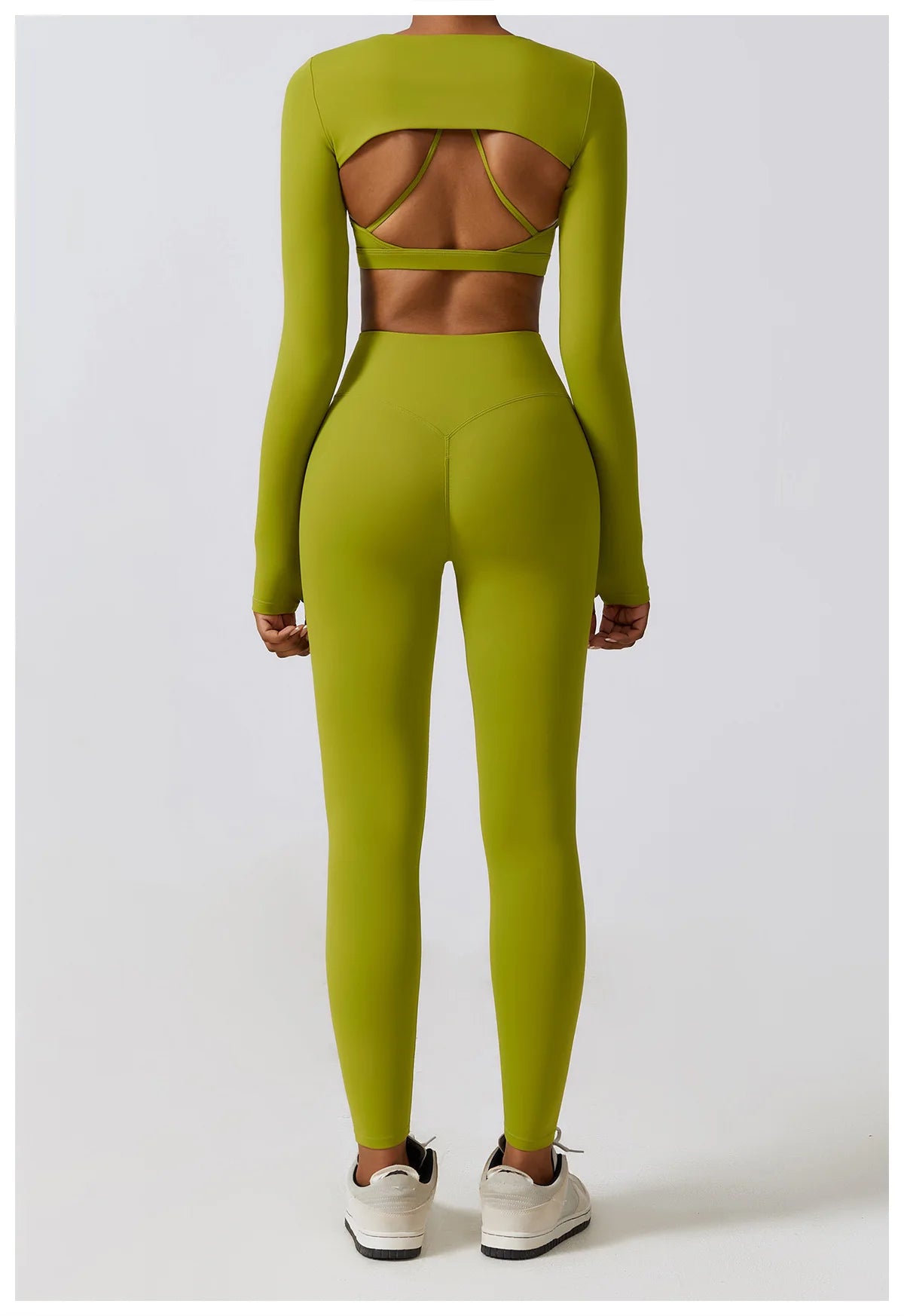 Ensemble 3Pcs Crop Tops Ideal pour Yoga