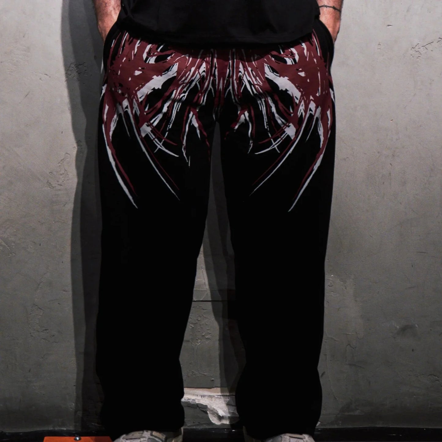 Pantalon de sport unisexe pour hommes et femmes, Streetwear, décontracté, avec cordon de serrage, coupe ample, jambes larges, survêtement, Fitness alternatif, mode