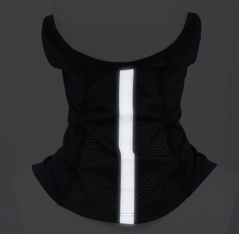 Offre spéciale UPF 50 + soie glacée Sports de plein air cache-cou crème solaire moto cyclisme demi-masque