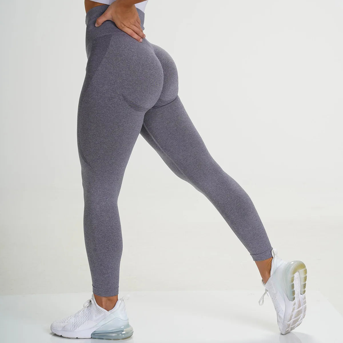 Leggings Femmes sans couture Sport Slim Tights Fitness taille haute | Idéal pour sport Entraînement | Fitness Femme
