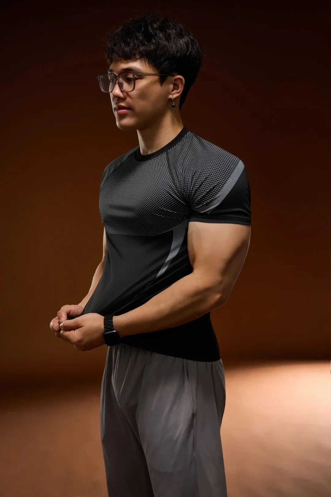 Vêtements fitness décontractés confortables et respirants | Homme Fitness