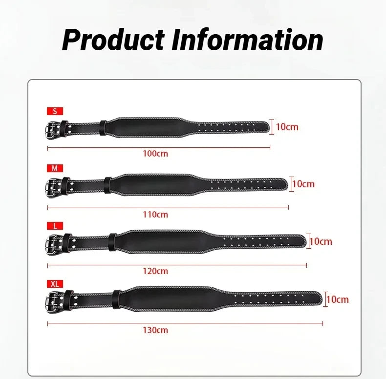 Ceintures d'haltérophilie de 10.5cm de largeur pour hommes et femmes, Support dorsal pour la musculation, l'entraînement croisé et l'entraînement physique