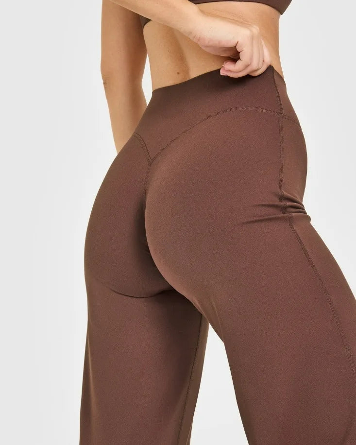 Pantalon de Fitness taille moyenne pour femme | Nude Sensation, Yoga Pilates