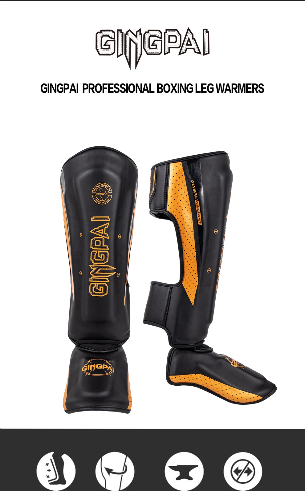Protecteur de jambe de combat professionnel Sanda Entraînement de boxe adulte Protecteur de pied de tibia adulte Panneau arrière Muay Thai | Accessoires C