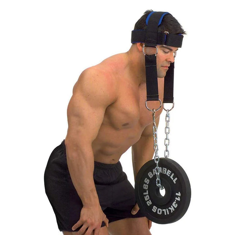 Sangle d'exercice réglable pour la tête et le cou, SFP, capuchon de roulement de poids, renforcement du corps, entraînement musculaire du cou, entraînement de puissance, salle de sport, fitness