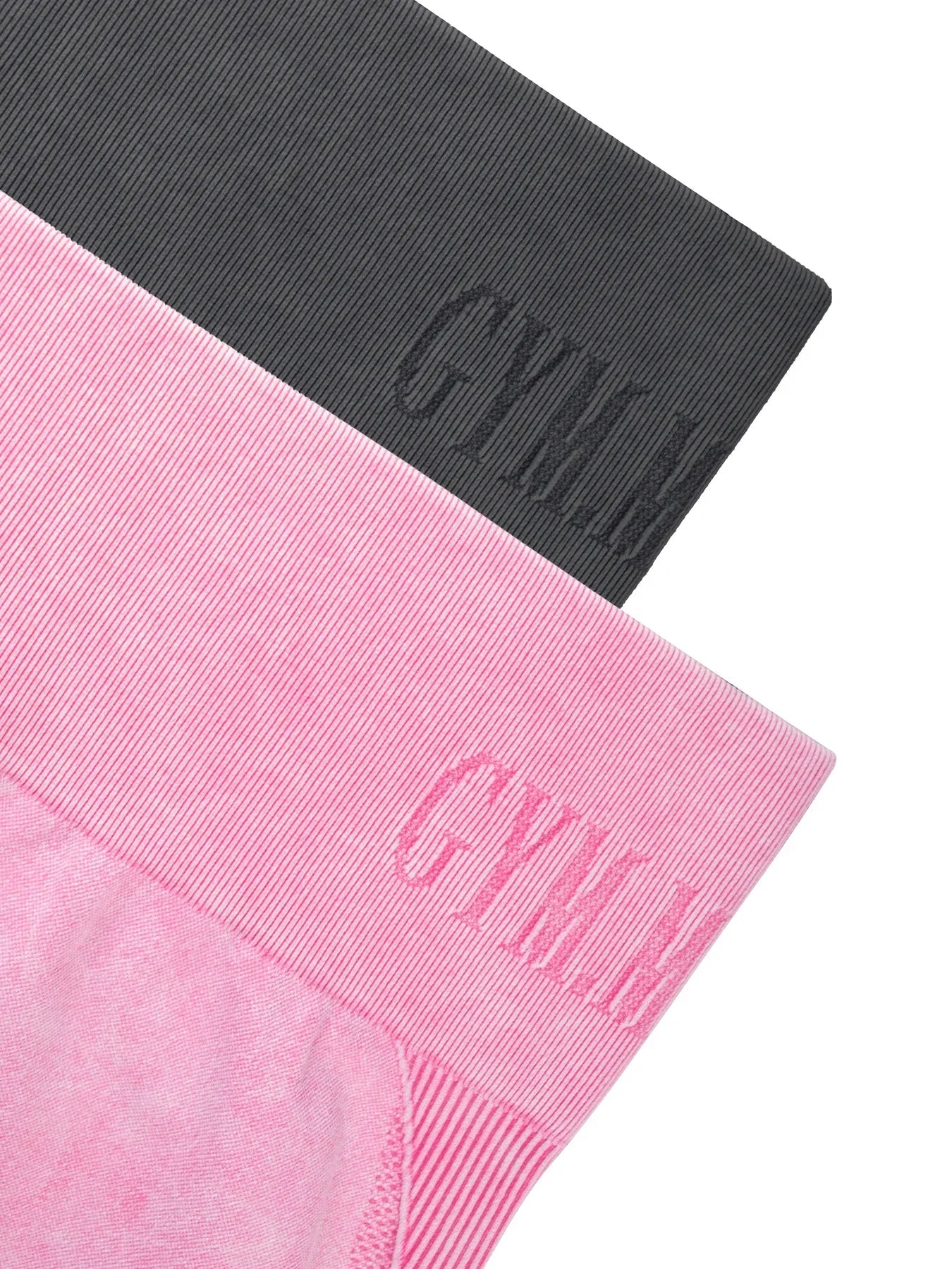 Pantalon de yoga Taille serrée Lettre Sable Lavé Pantalon Exercice Yoga Leggings | Fitness Femme