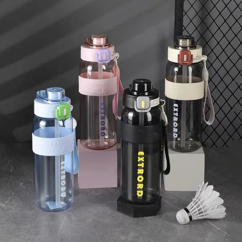 Bouteille d’eau de sport 800 ml avec paille | Accessoire Hydration