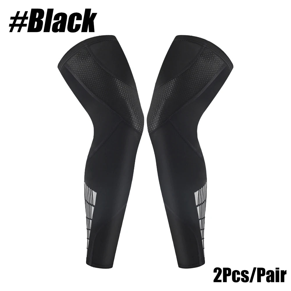 1 paire de manchons de jambe, manchon de Compression de jambe compl...