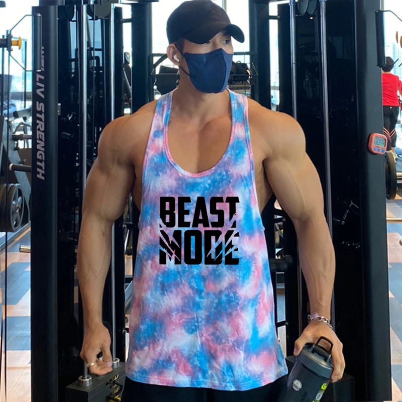 T-Shirt Débardeur Hommes Séchage rapide style Gym Camo | Vêtements Musculation Sans Manches Fitness Entraînement Tank | Homme Fitness