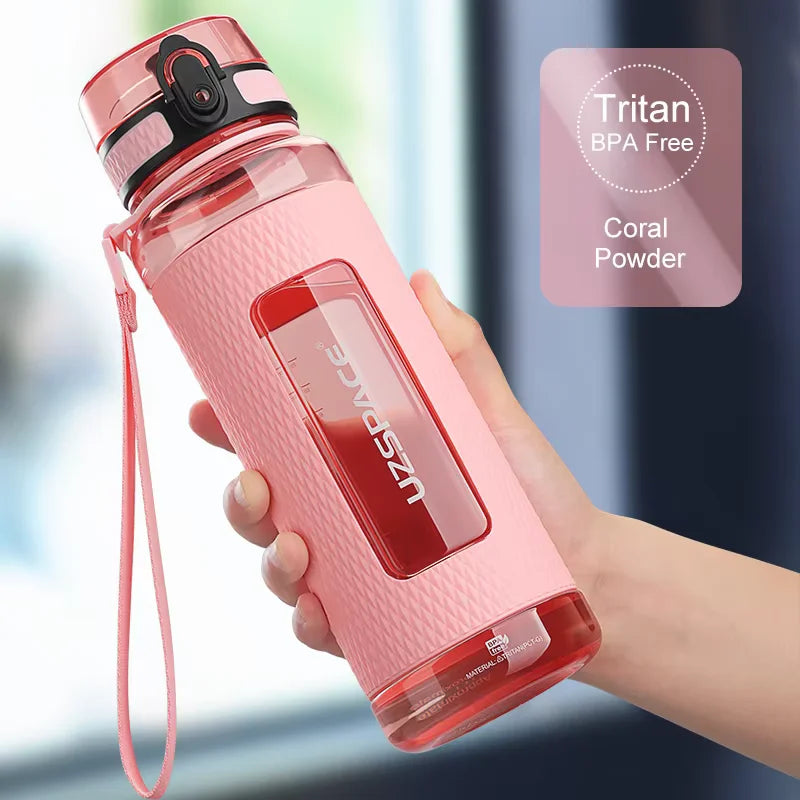 UZSPACE Sports Bouteilles d’eau Gym Étanche Anti-chute Portable | Accessoire hydratation