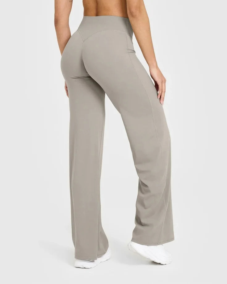 Pantalon de Fitness taille moyenne pour femme | Nude Sensation, Yoga Pilates
