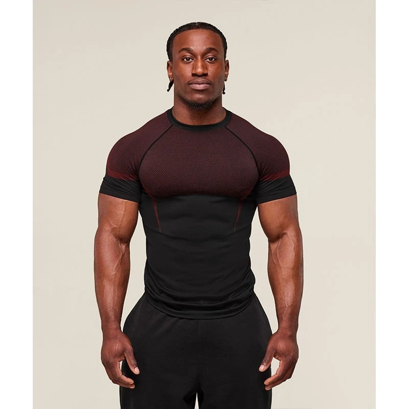 T-Shirt Man for Fitness Training Workout Gym