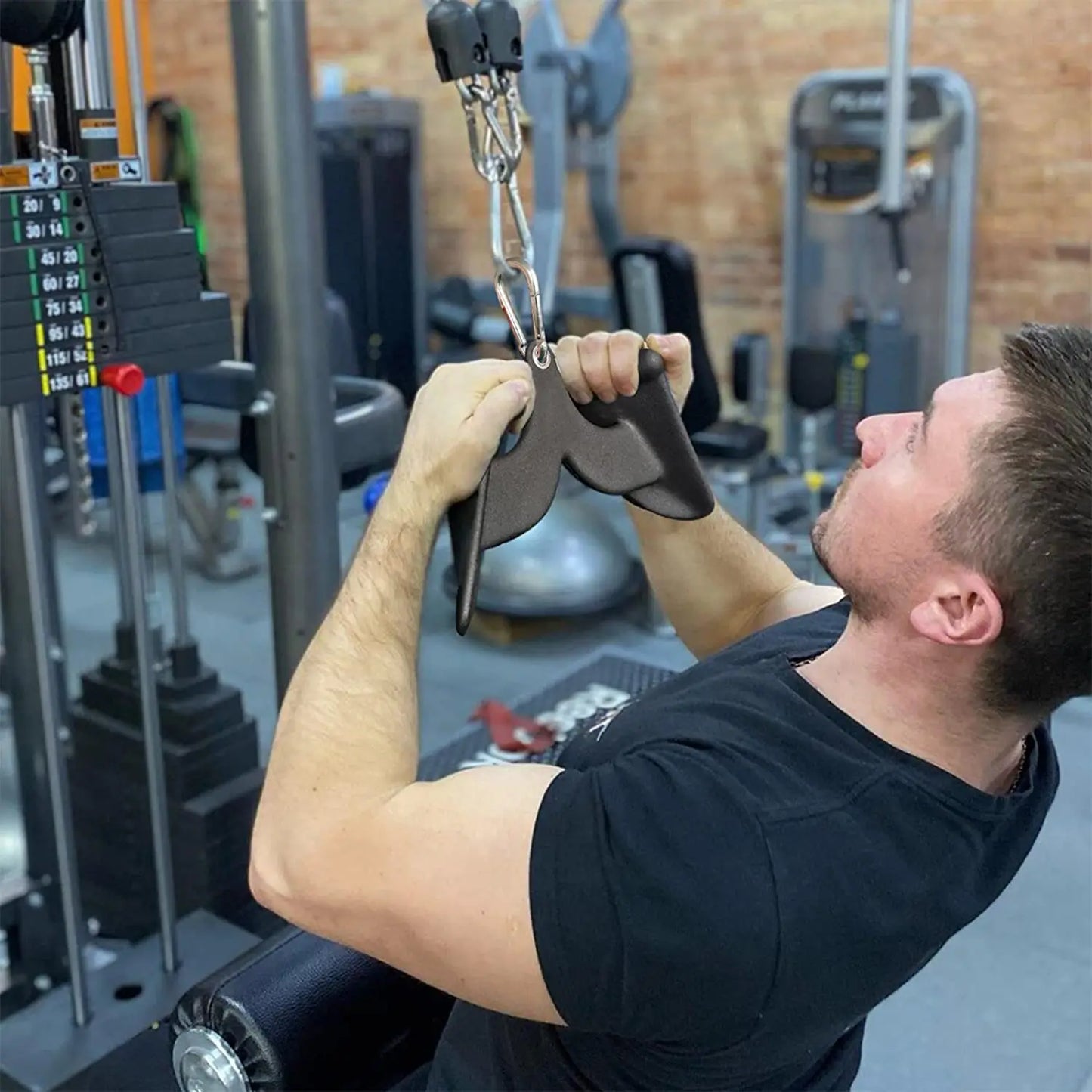 Poignées d'entraînement pour musculation du dos, accessoires pour biceps, curl, triceps, lat
