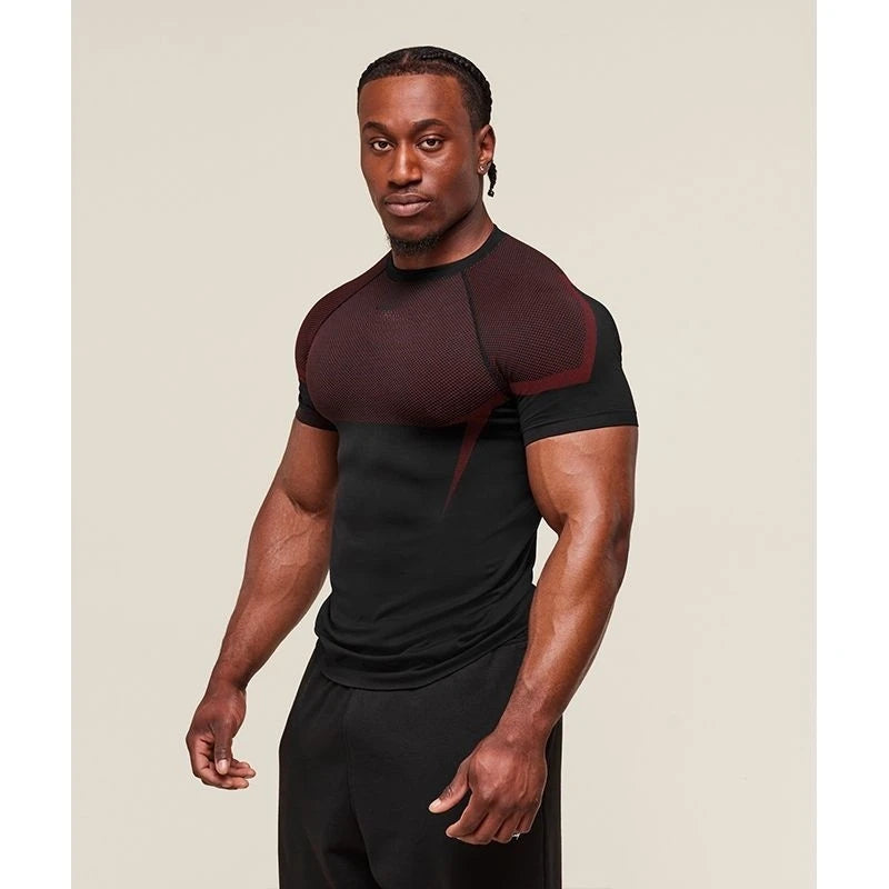 T-Shirt Man for Fitness Training Workout Gym