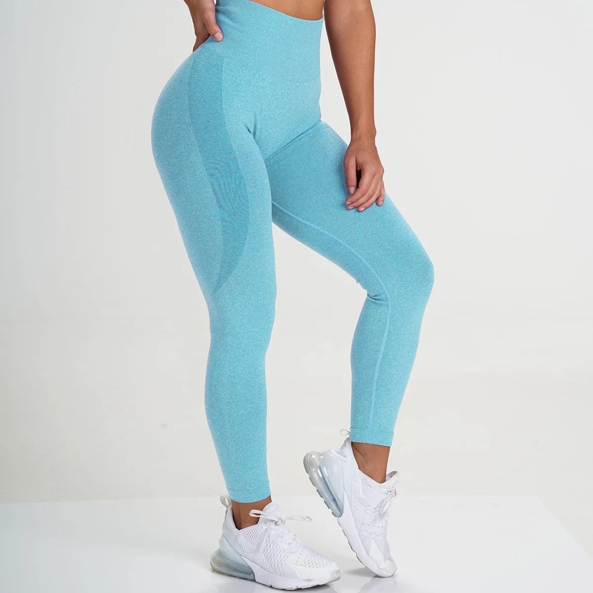 Leggings Femmes sans couture Sport Slim Tights Fitness taille haute | Idéal pour sport Entraînement | Fitness Femme