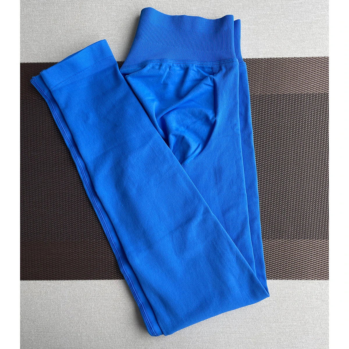Leggings Gym Femmes Sans Couture Sports Yoga Pantalon Bas Côtelé | Fitness Femme