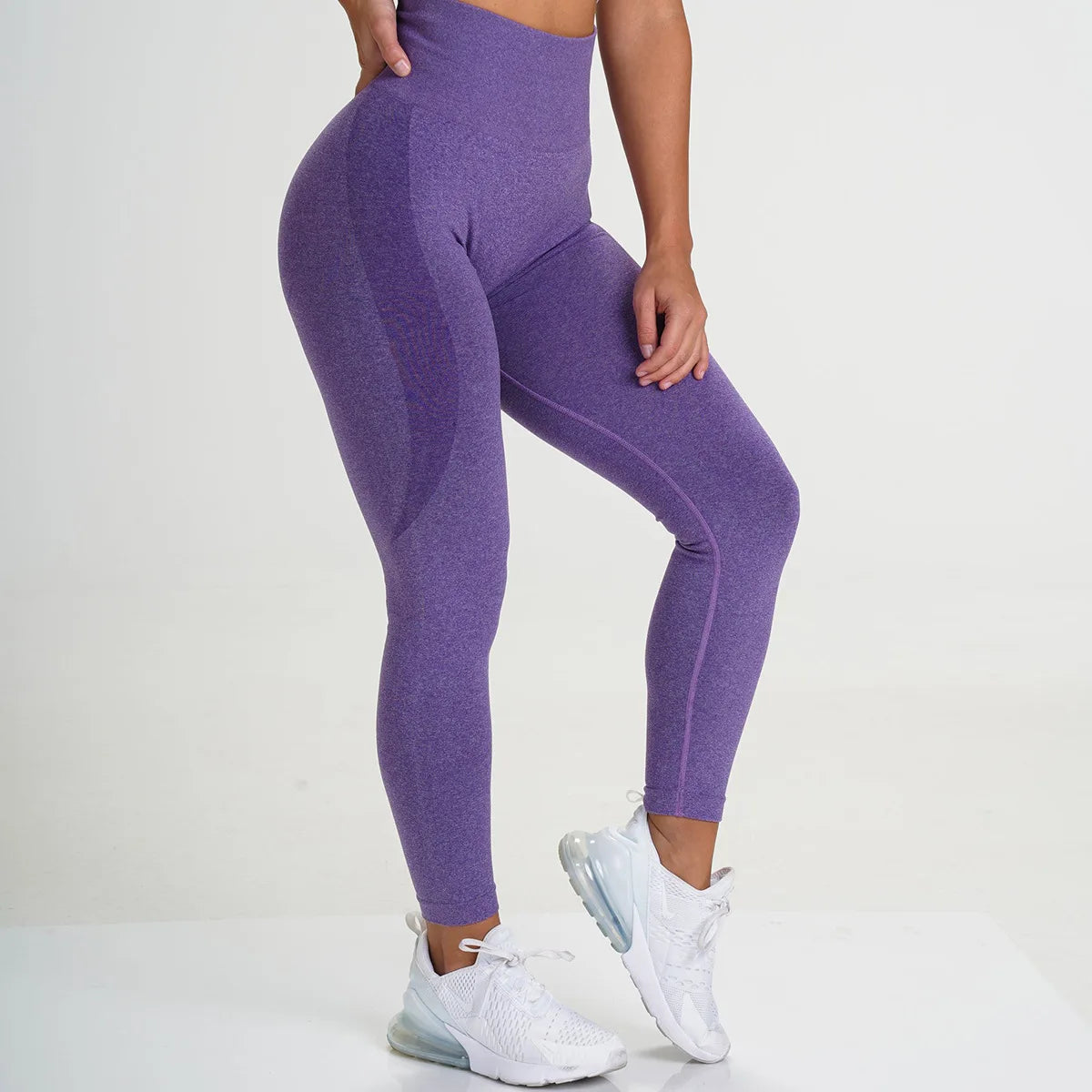 Leggings Femmes sans couture Sport Slim Tights Fitness taille haute | Idéal pour sport Entraînement | Fitness Femme