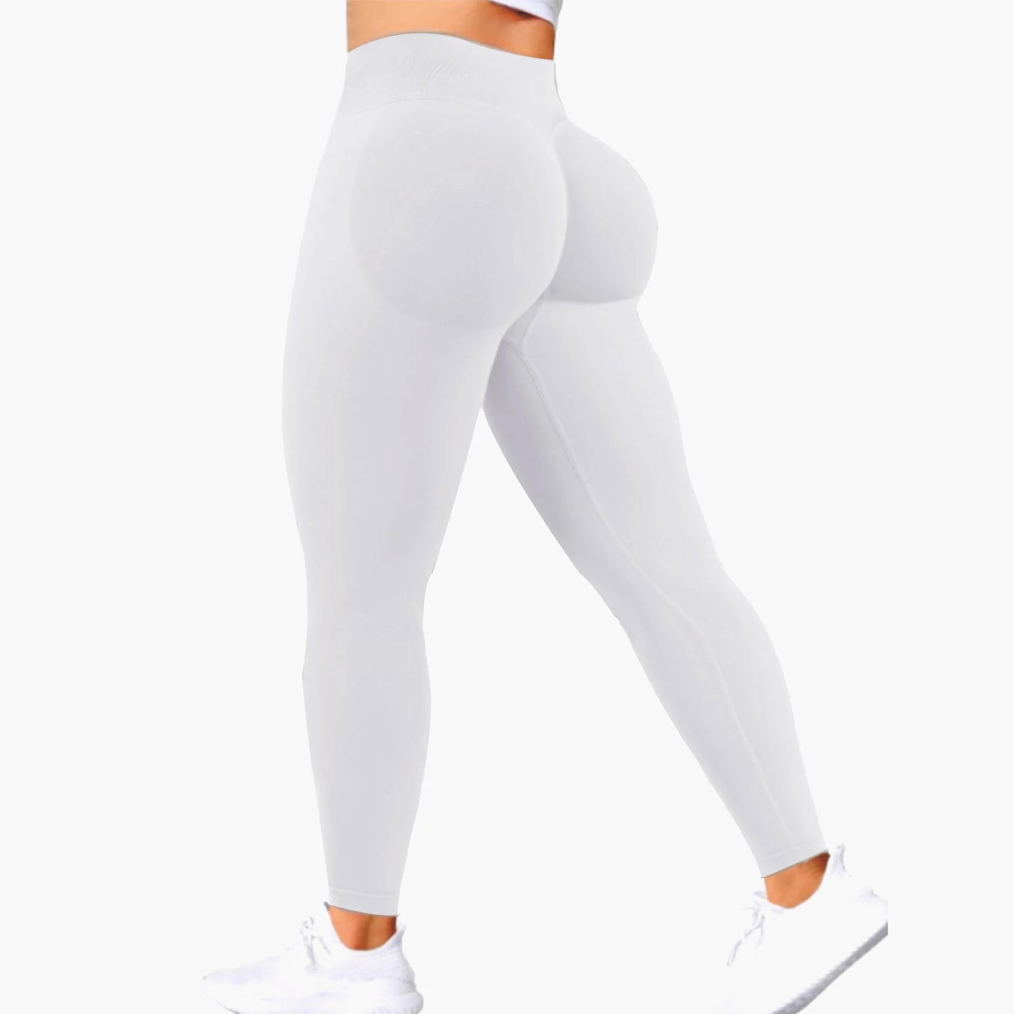 Leggins Femme Sans Couture Taille Haute en trois sections