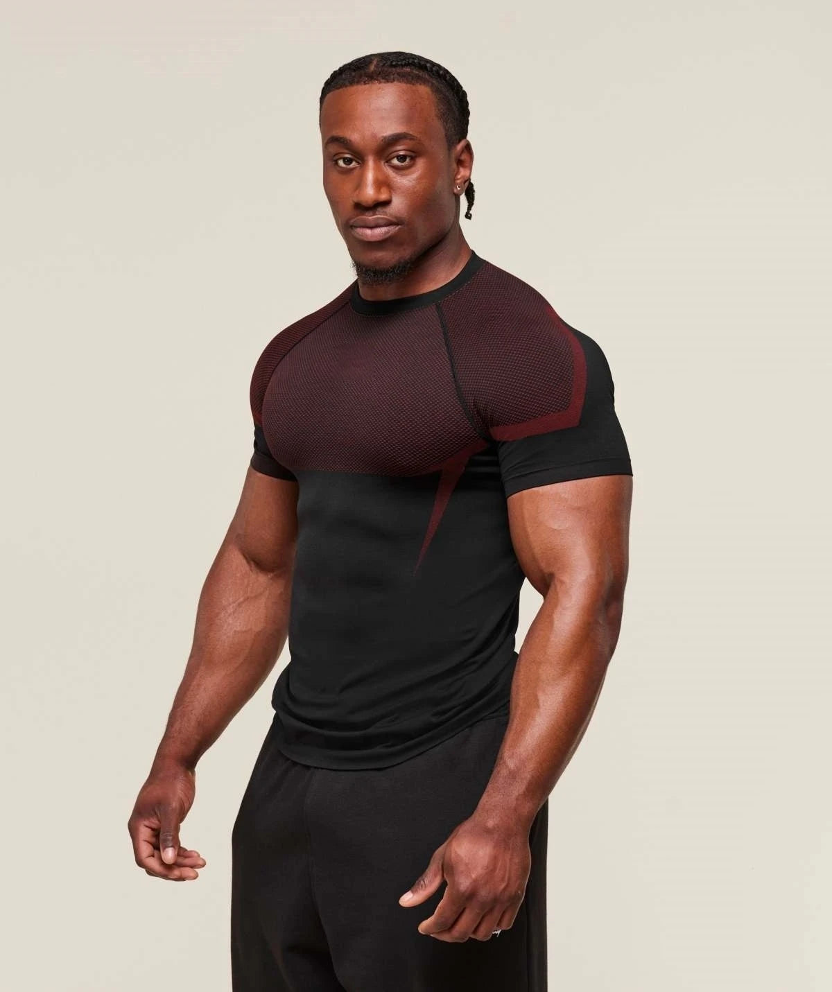 T-Shirt Man for Fitness Training Workout Gym