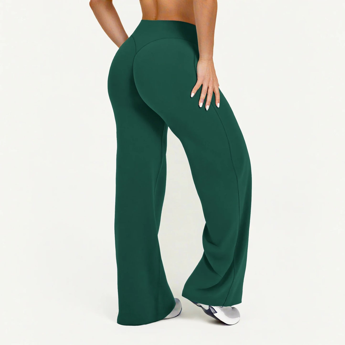Pantalon de Fitness taille moyenne pour femme | Nude Sensation, Yoga Pilates