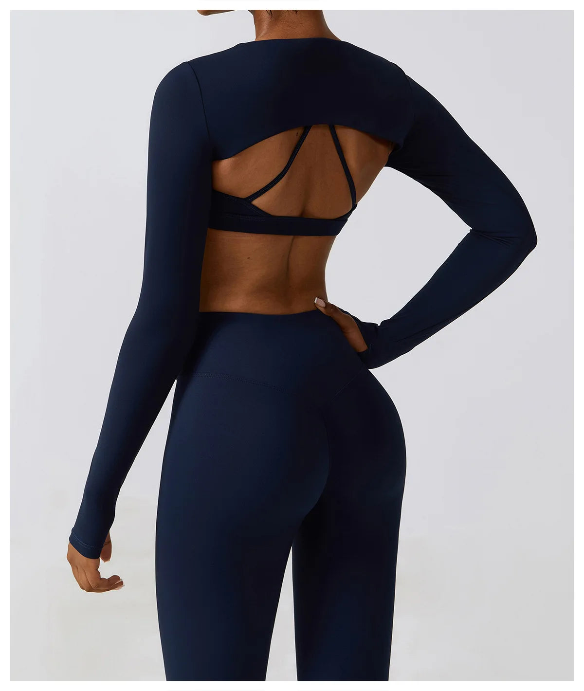 Ensemble 3Pcs Crop Tops Ideal pour Yoga