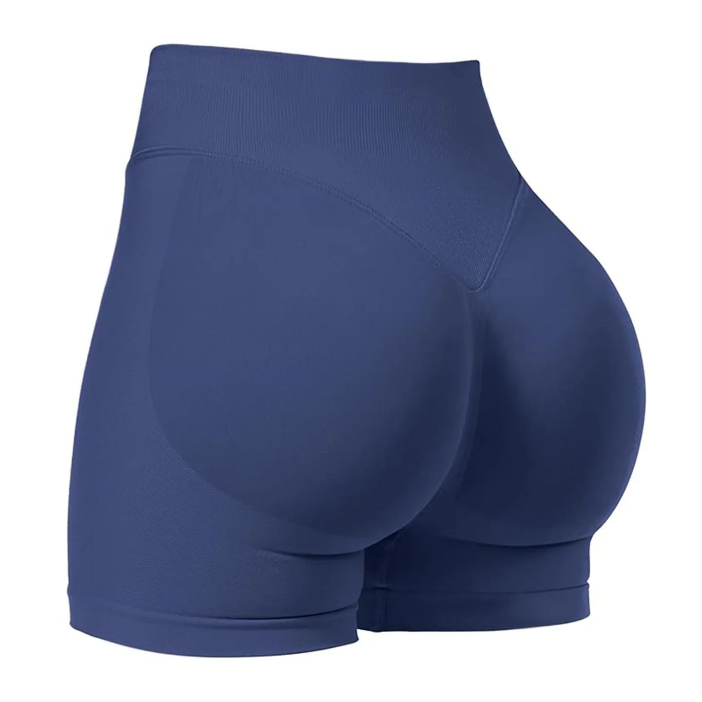Short Taille basse côtelée sans couture haute élasticité Booty | Fitness Femme