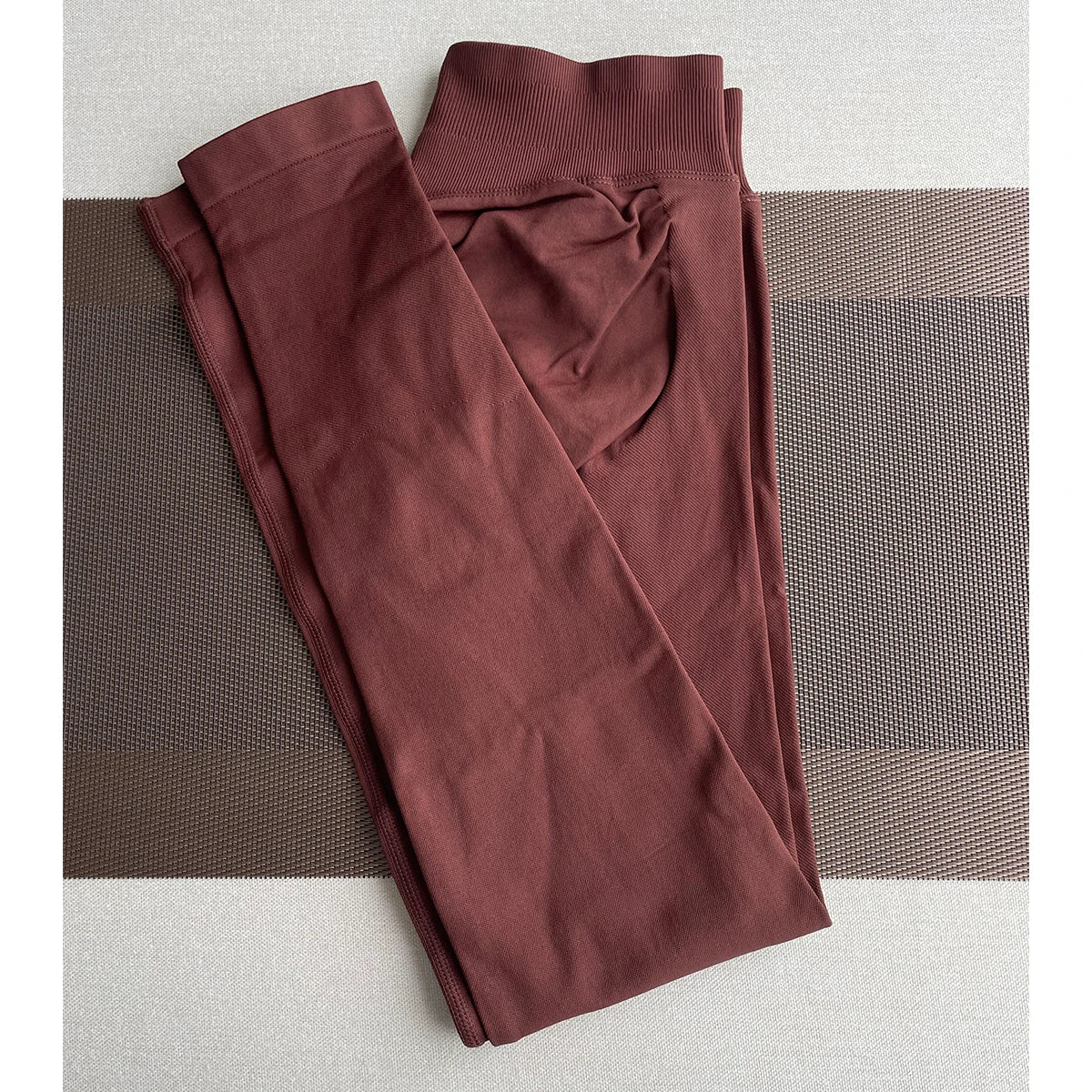 Leggings Gym Femmes Sans Couture Sports Yoga Pantalon Bas Côtelé | Fitness Femme