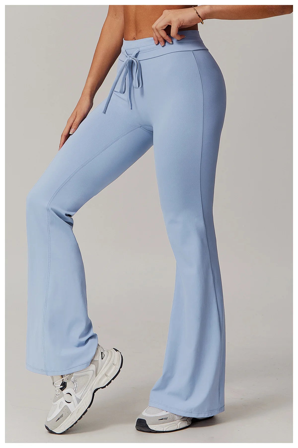 Leggings évasés de Yoga pour femmes, pantalons de Yoga taille haute, pour gymnastique, Fitness, course à pied, cyclisme, sport, pantalon évasé, danse latine