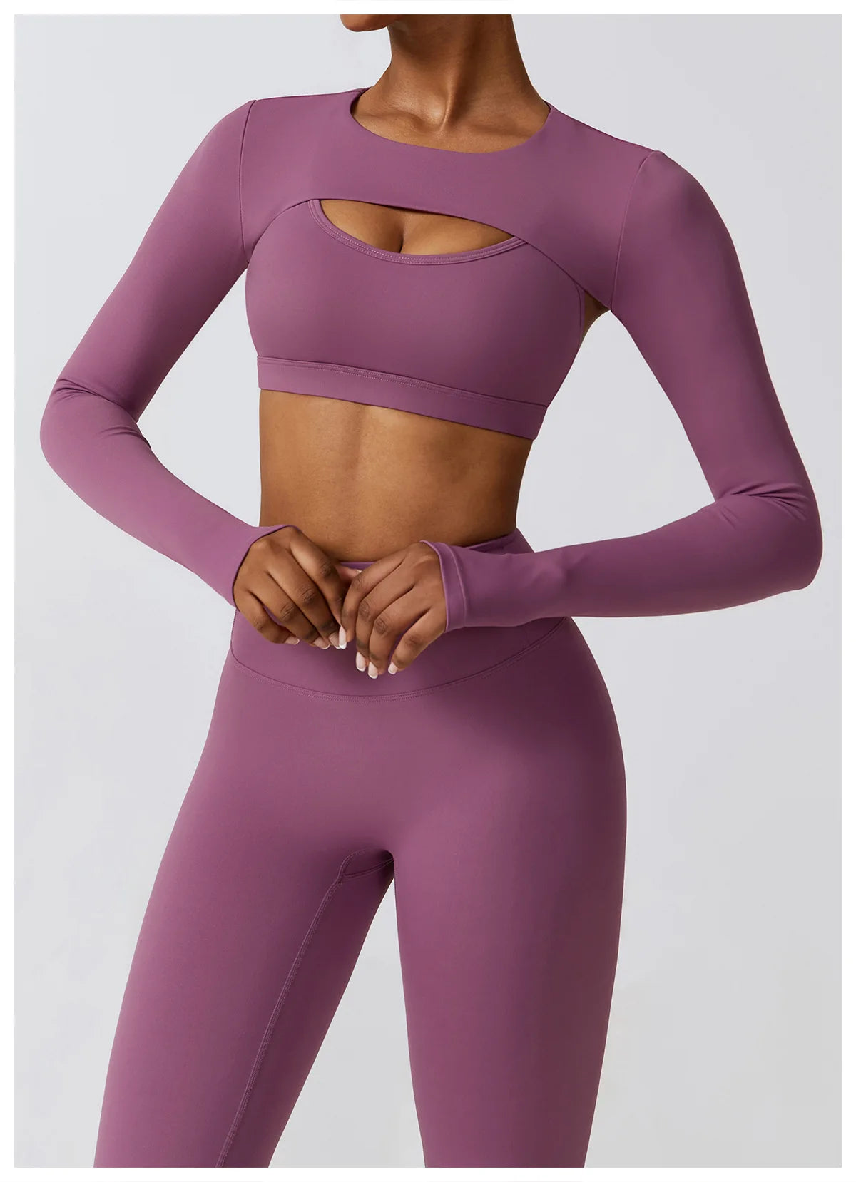 Ensemble 3Pcs Crop Tops Ideal pour Yoga