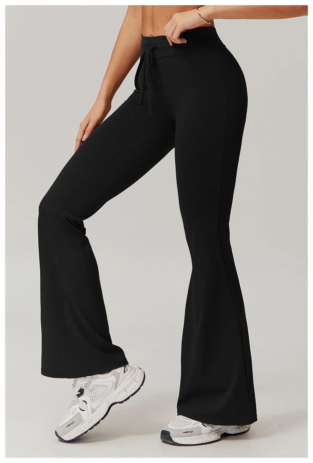 Leggings évasés de Yoga pour femmes, pantalons de Yoga taille haute, pour gymnastique, Fitness, course à pied, cyclisme, sport, pantalon évasé, danse latine