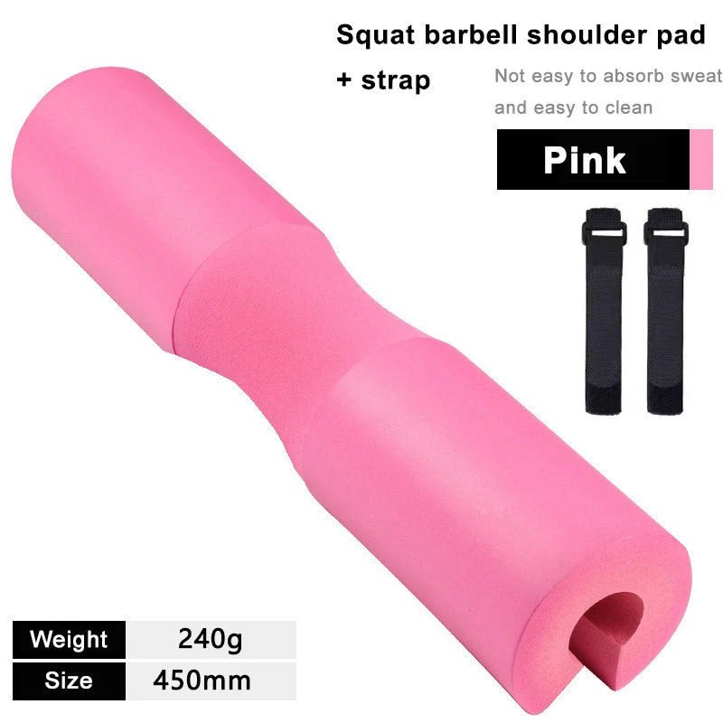 Épaulettes d'haltères épaisses et antidérapantes, équipement de Fitness, haltérophilie, Squat, haltère, coussin de soutien du cou pour l'entraînement des hanches