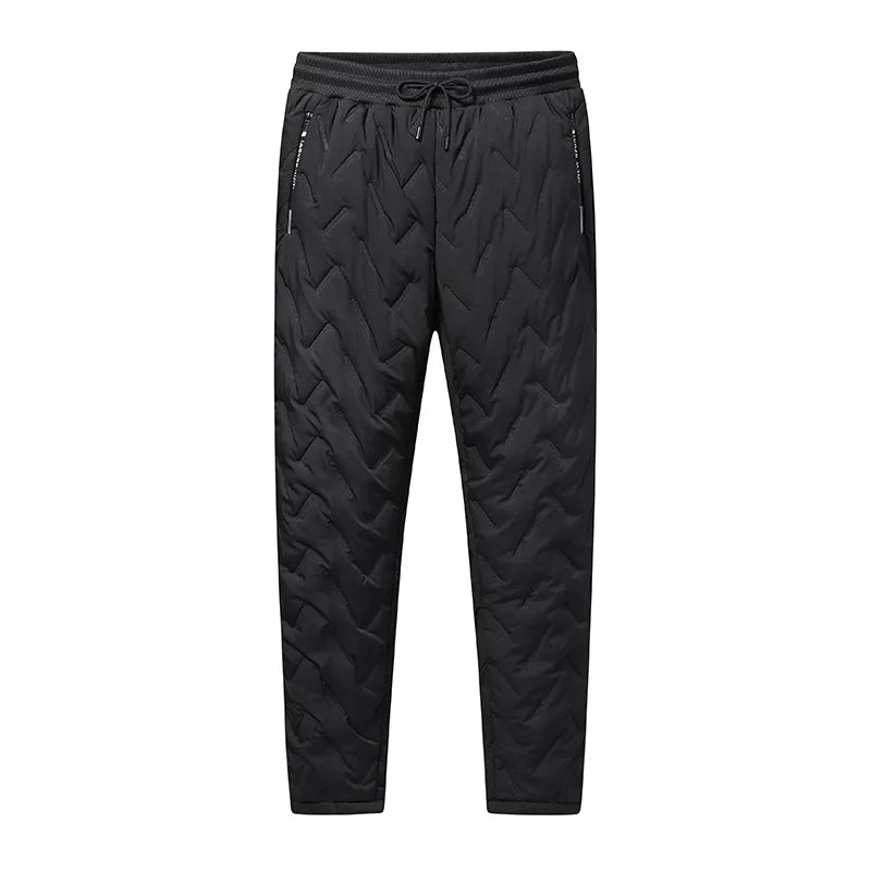 Pantalon de survêtement doublé polaire épais en peluche pour femmes, jambes droites, imperméable, coupe-vent, vêtements d'extérieur, thermiques, nouvelle collection