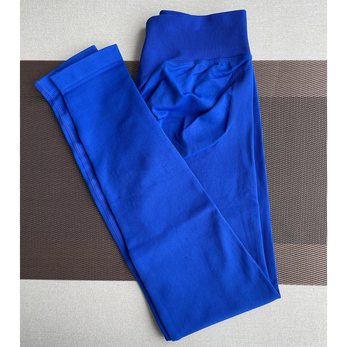 Leggings Gym Femmes Sans Couture Sports Yoga Pantalon Bas Côtelé | Fitness Femme