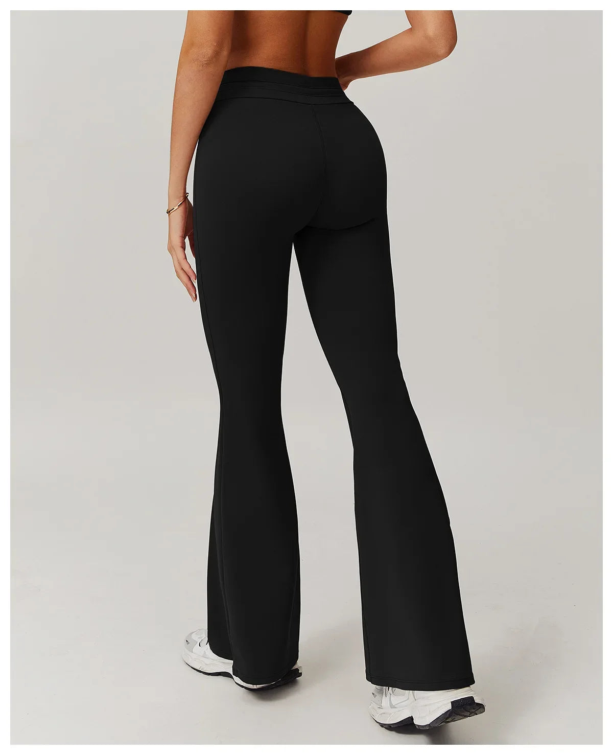 Leggings évasés de Yoga pour femmes, pantalons de Yoga taille haute, pour gymnastique, Fitness, course à pied, cyclisme, sport, pantalon évasé, danse latine