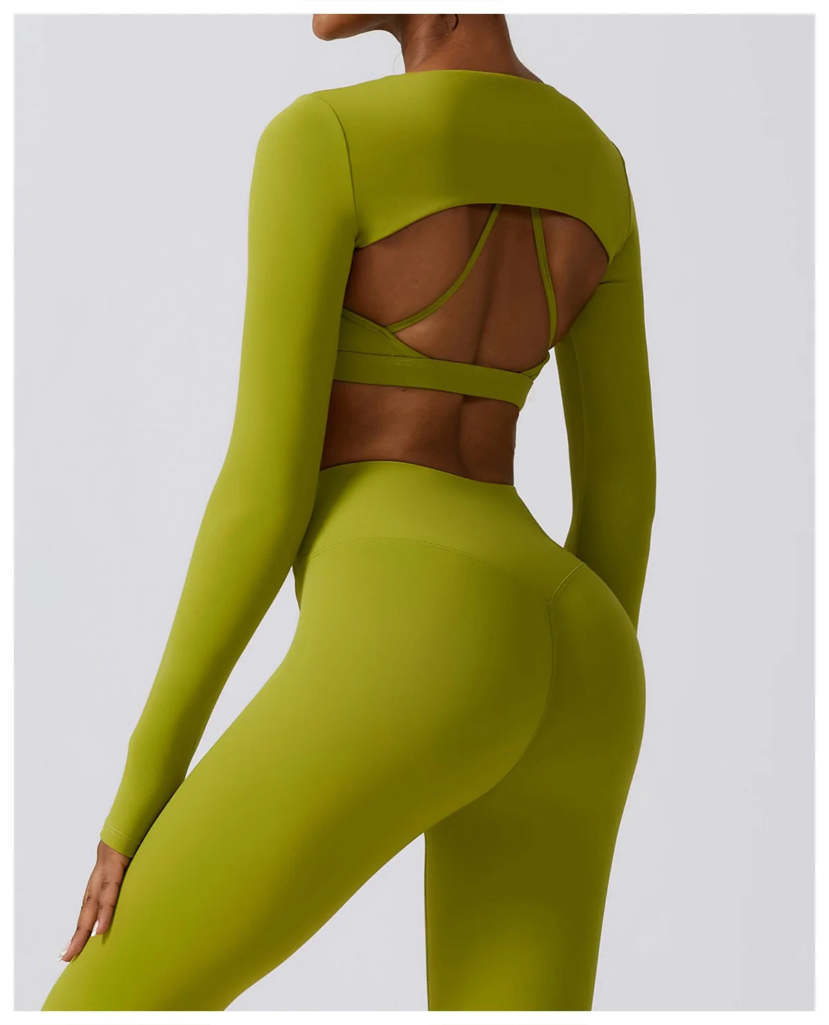 Ensemble 3Pcs Crop Tops Ideal pour Yoga