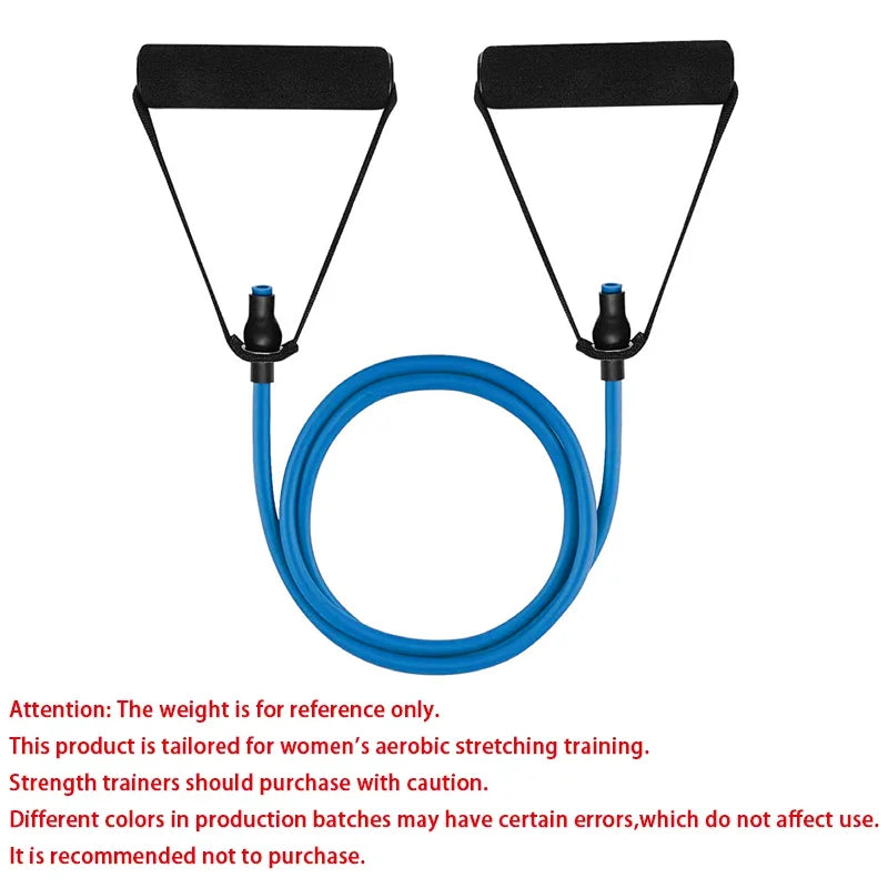 Bandes de résistance avec poignées, bandes d'exercice, bandes d'entraînement avec poignées pour hommes et femmes, équipement de musculation à la maison