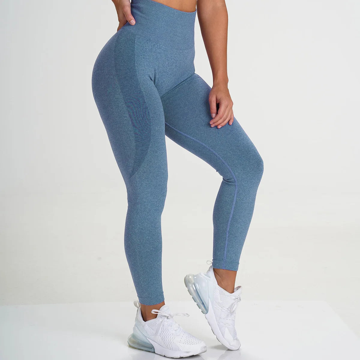 Leggings Femmes sans couture Sport Slim Tights Fitness taille haute | Idéal pour sport Entraînement | Fitness Femme