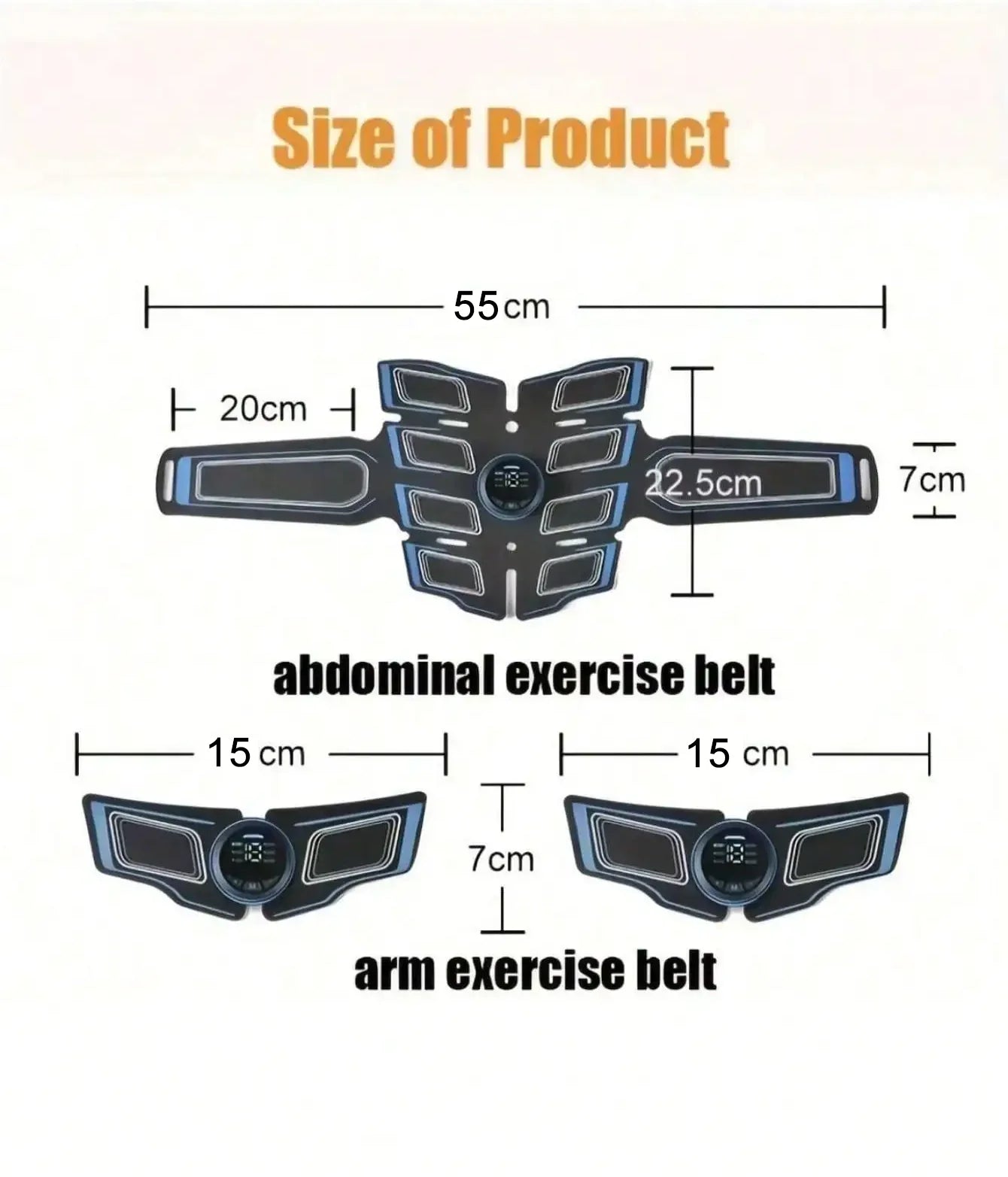 Entraîneur musculaire abdominal aste USB, masseur musculaire abdominal portable, ceinture d'entraînement électronique, équipement de fitness