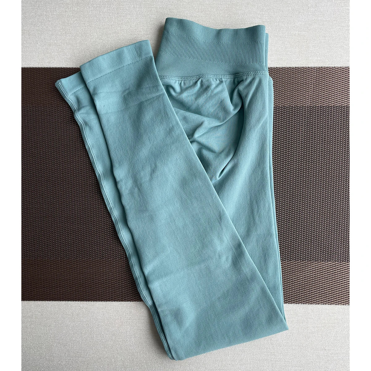 Leggings Gym Femmes Sans Couture Sports Yoga Pantalon Bas Côtelé | Fitness Femme