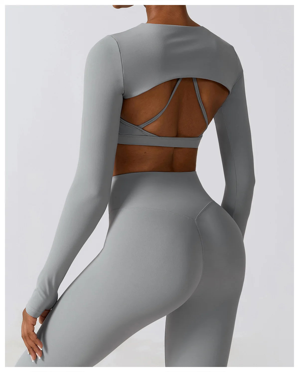 Ensemble 3Pcs Crop Tops Ideal pour Yoga
