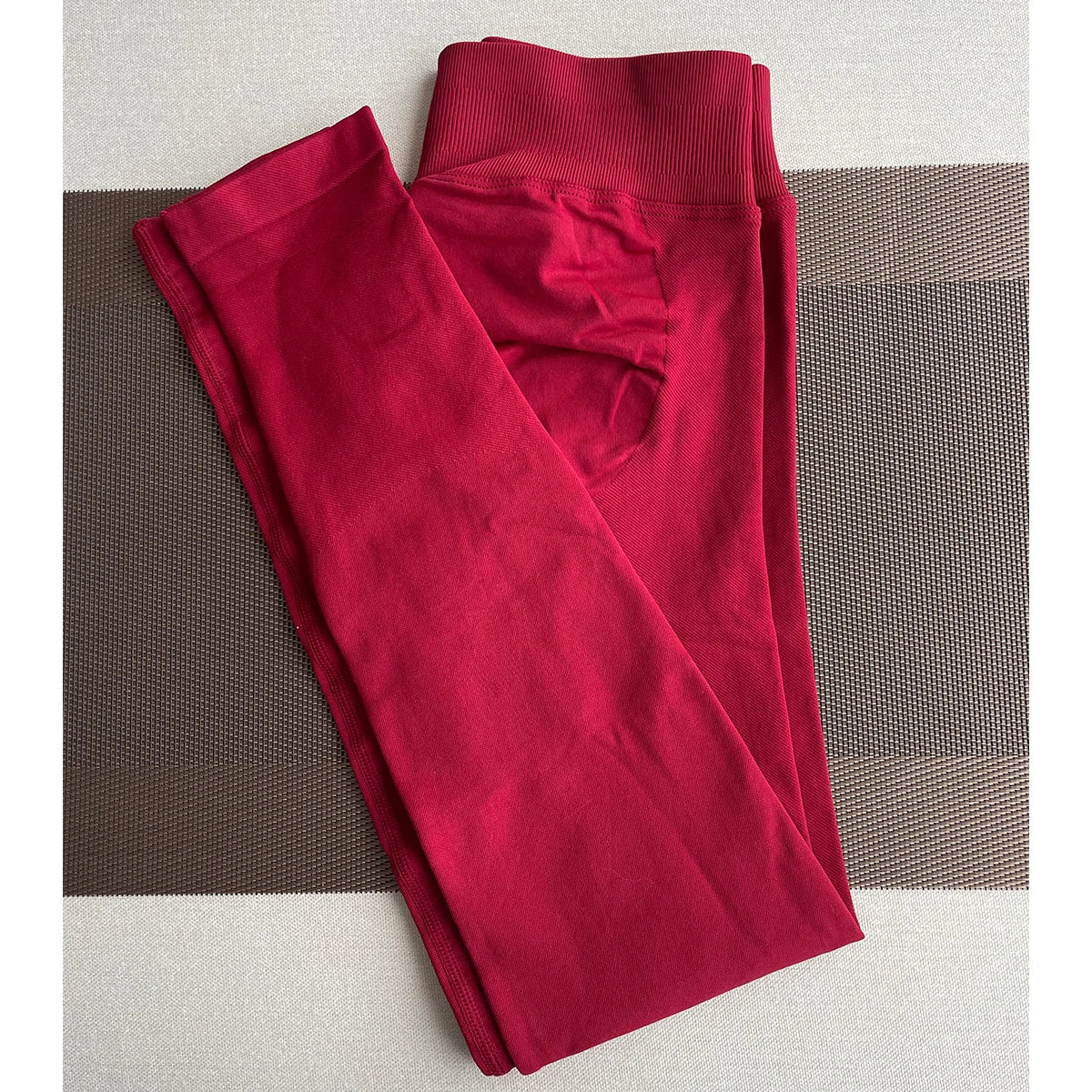 Leggings Gym Femmes Sans Couture Sports Yoga Pantalon Bas Côtelé | Fitness Femme