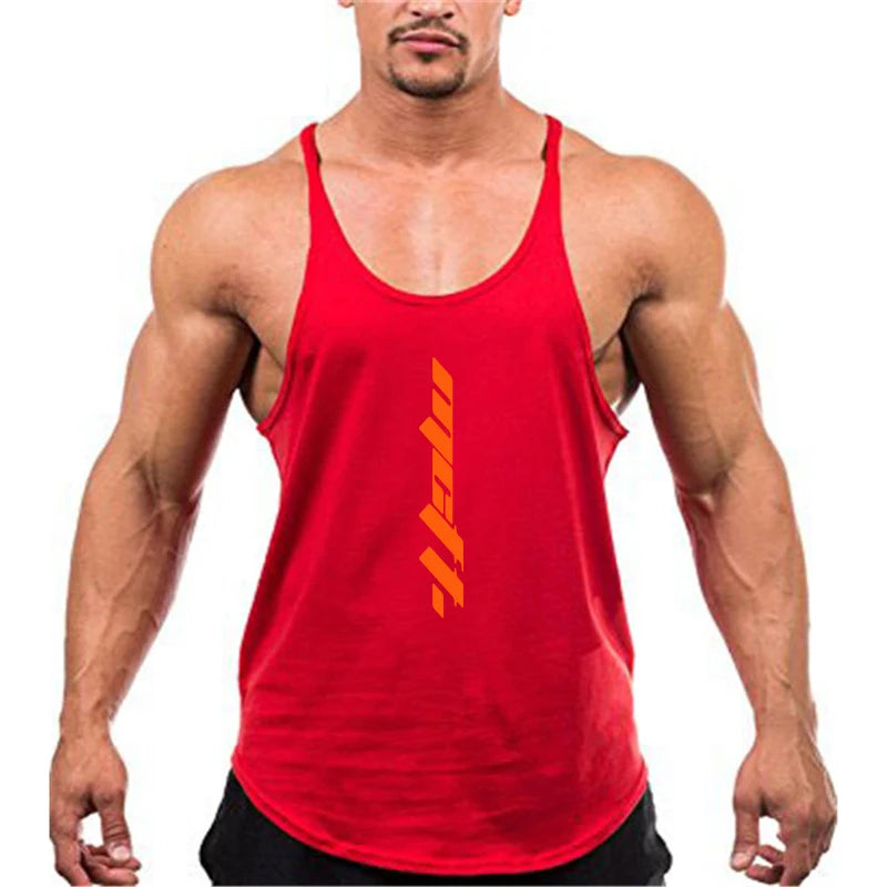 T-shirts de gym Bretelles spaghetti | Homme Fitness